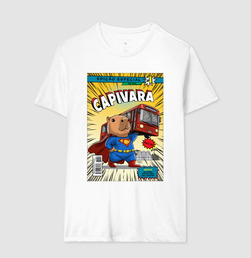 Camiseta Super Capivara - Imagem 4