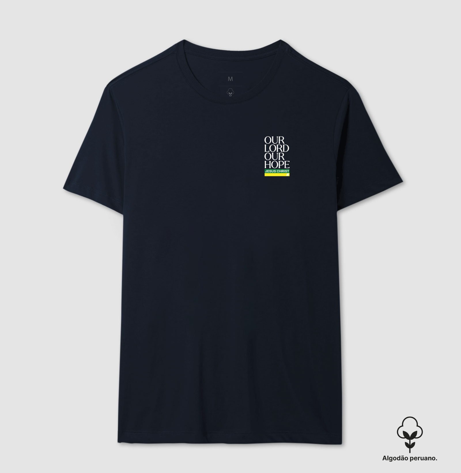 Camiseta OUR LORD - Algodão Peruano - Imagem 12