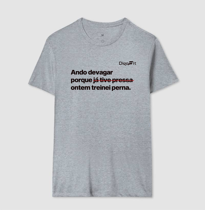 CAMISETA ACADEMIA ONTEM EU TREINEI PERNA - Imagem 8