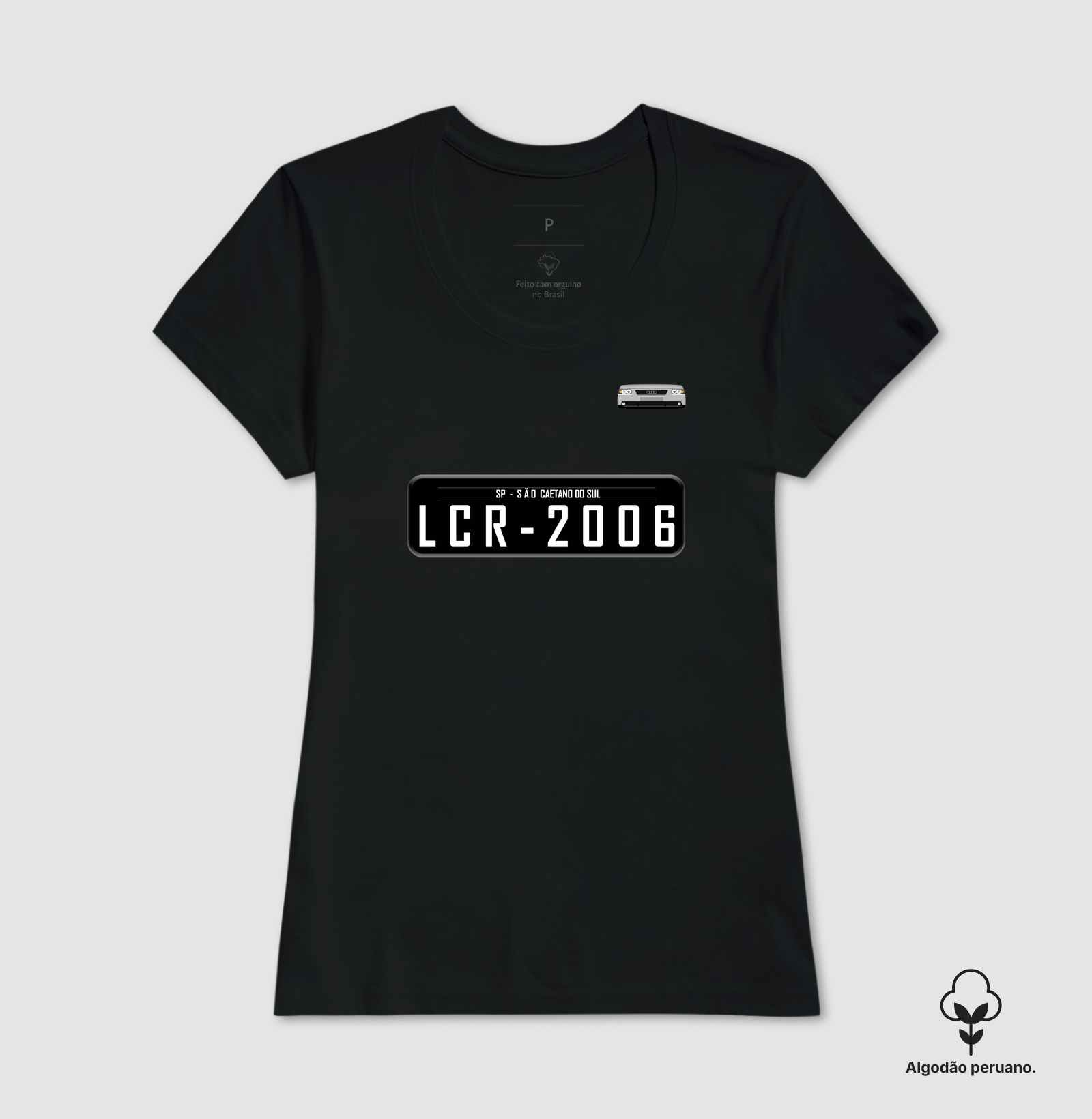 Camiseta Placa Ano Mascimento Audi - Imagem 4