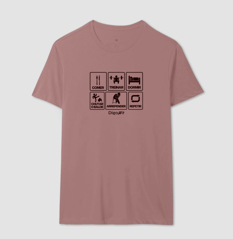 CAMISETA ACADEMIA CHUTANDO O BALDE - Imagem 16