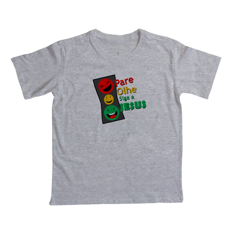 Camiseta Pare, Olhe, siga a Deus - Imagem 4