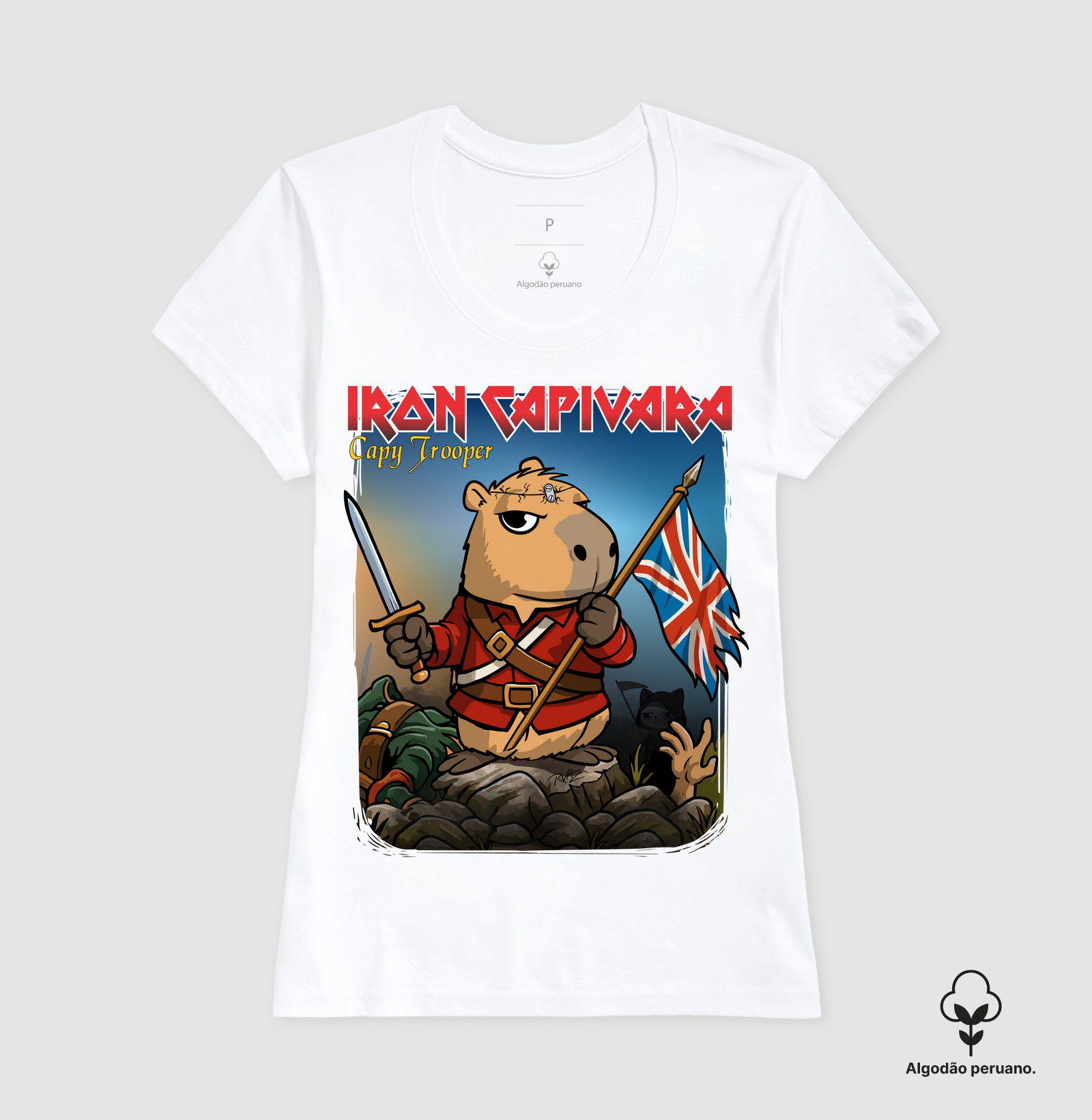 Camiseta Iron Capivara - Imagem 2
