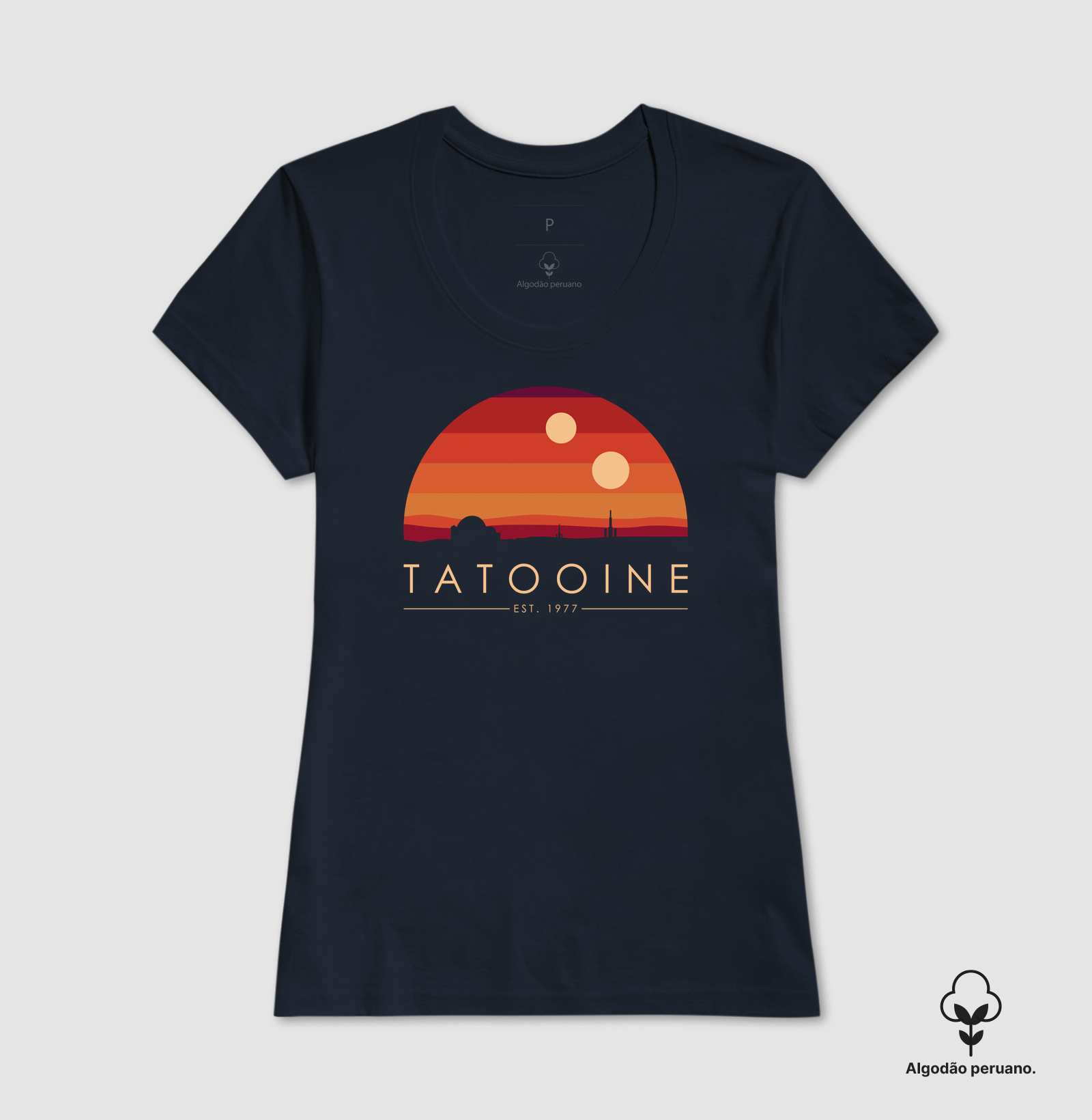 Camiseta Algodão Peruano Tatooine - Imagem 5