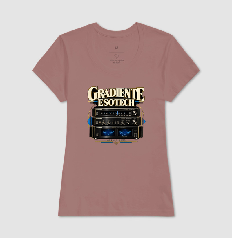 Camiseta Gradiente Esotech — Analog Soul | Slow Life - Imagem 20
