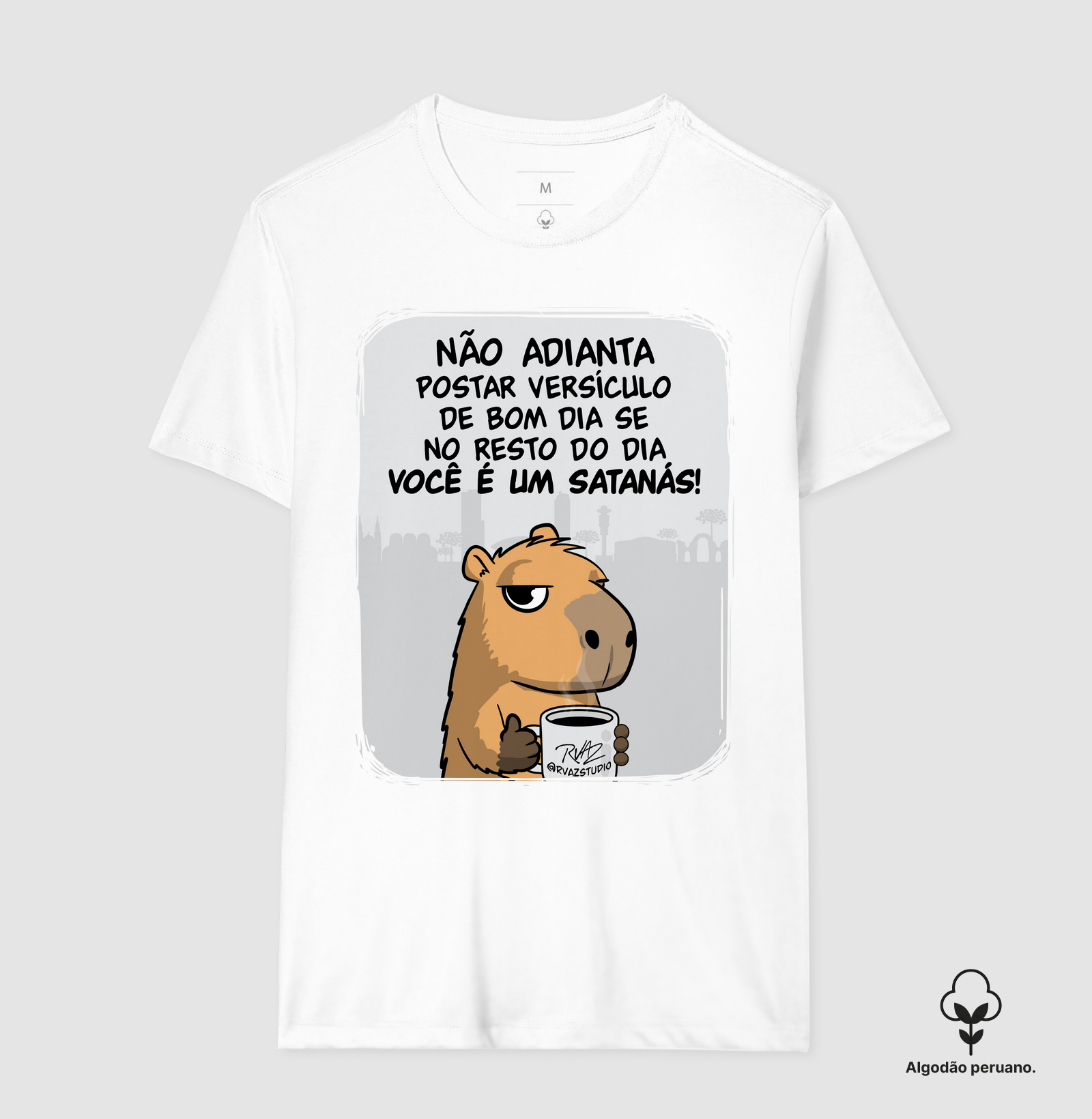 Camiseta Capivara Você é um Satanás - Imagem 6