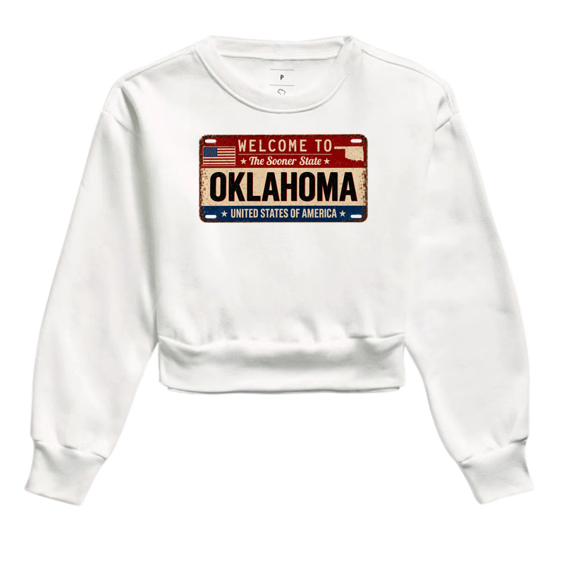 Oklahoma (placa envelhecida) - Imagem 3