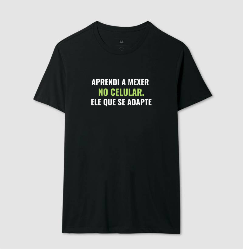 Aprendi a mexer no celular. Ele que se adapte - Imagem 2