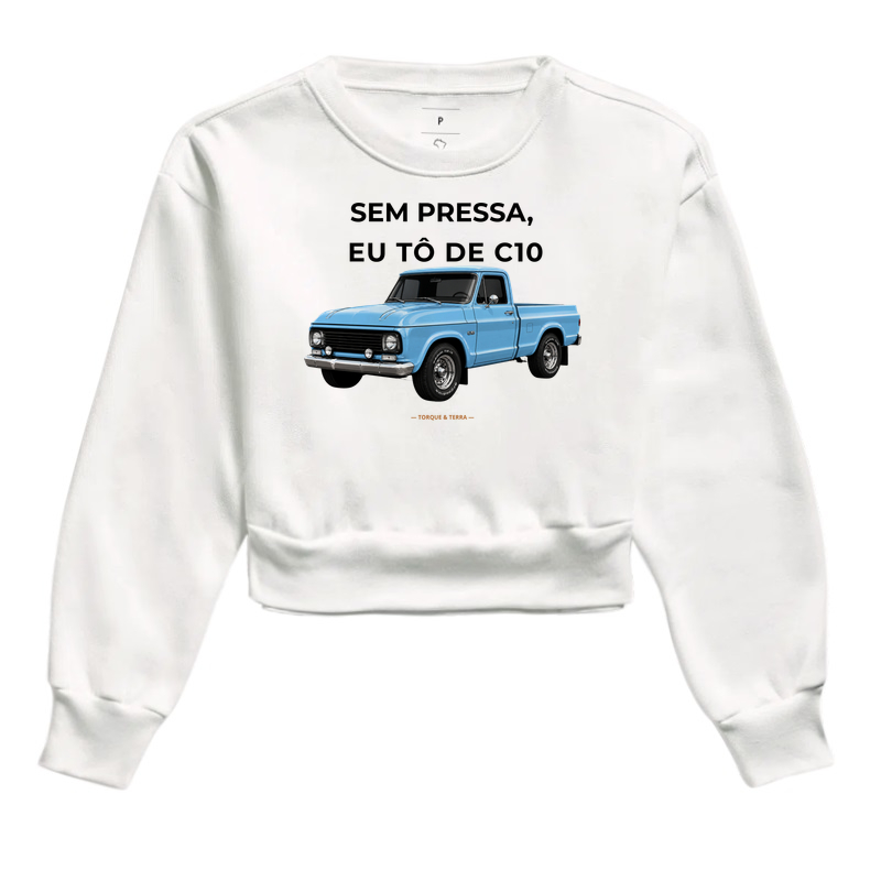 Sem pressa, eu tô de C10 - azul - Imagem 3