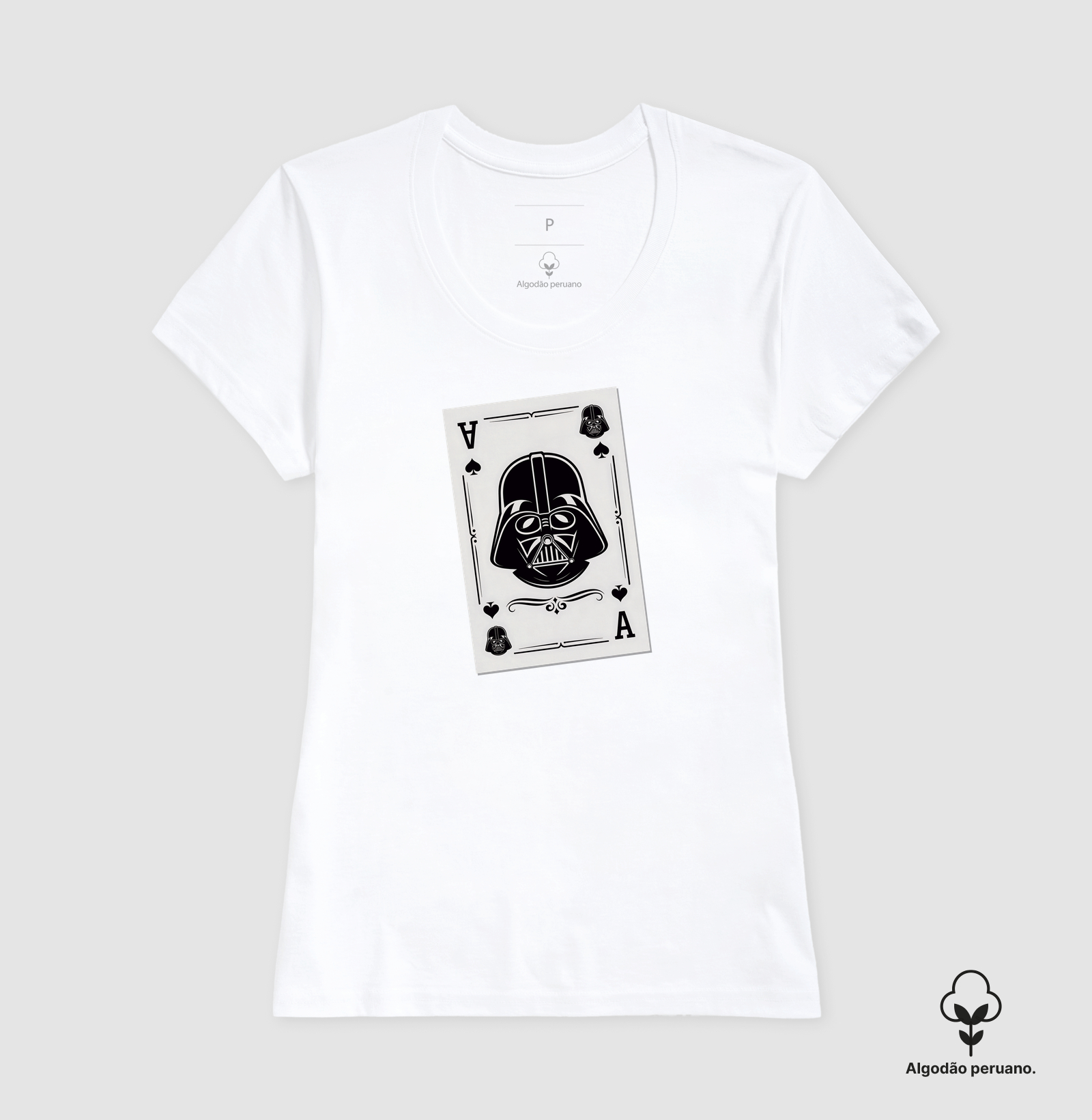 Camiseta Algodão Peruano Às de Sabre de Luz - Imagem 3