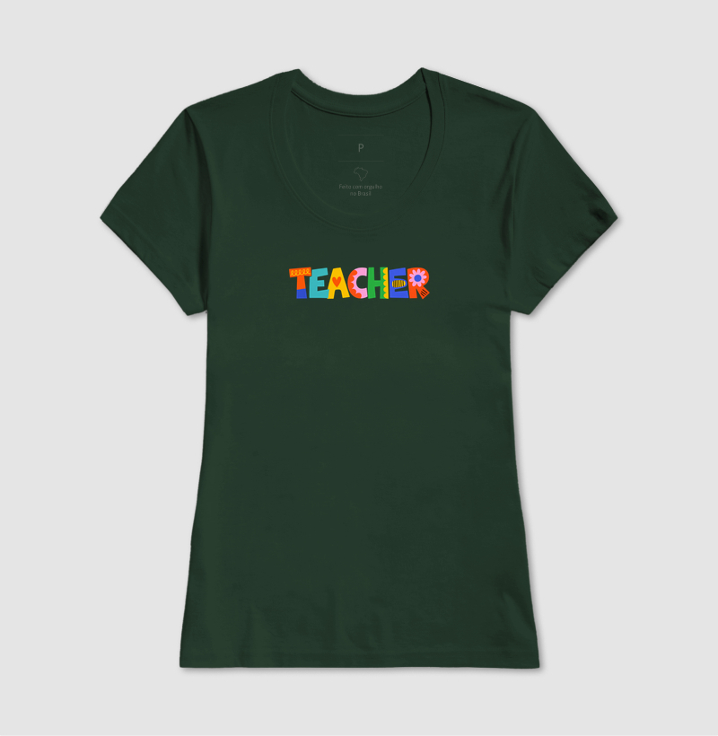 Teacher (Professor / Professora) Artístico & Colorido - Imagem 13