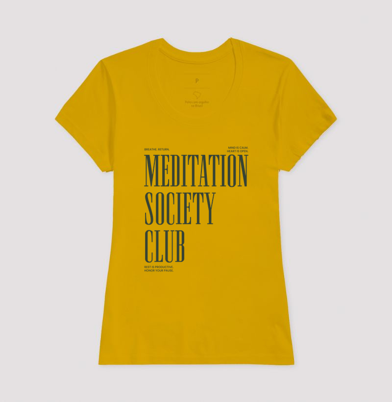 Camiseta - Meditation Society Club - Imagem 17