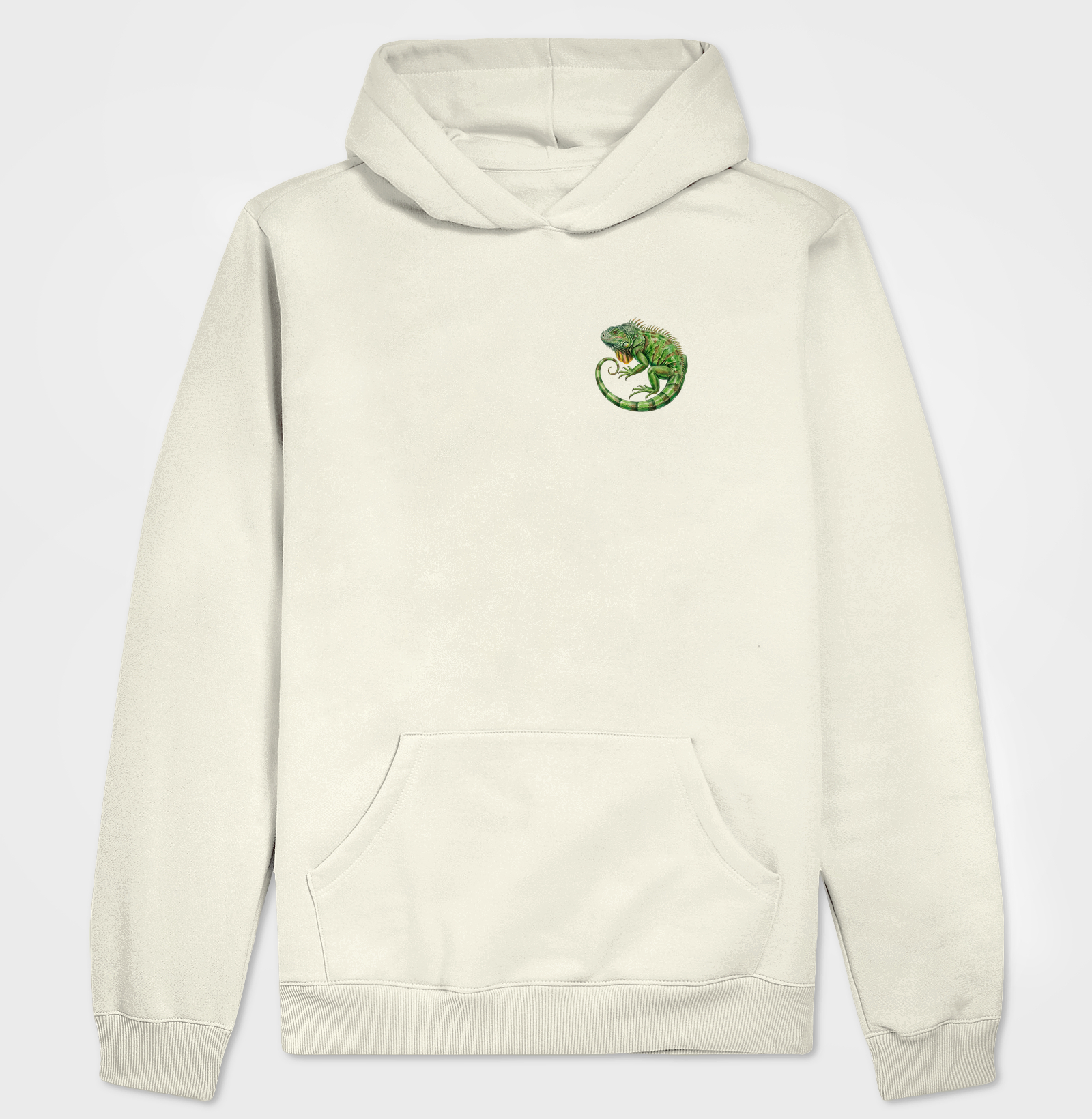 Répteis - Mini - Iguana Verde - Moletom Hoodie - Imagem 5