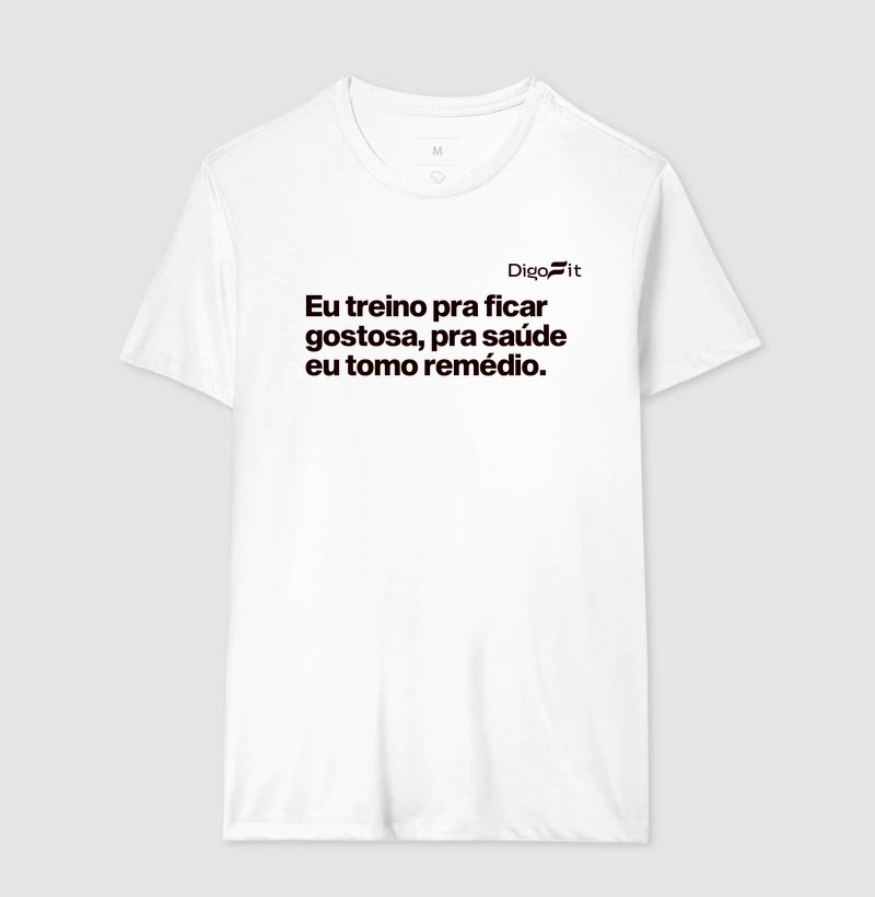 CAMISETA ACADEMIA EU TREINO PRA FICAR GOSTOSA - Imagem 4