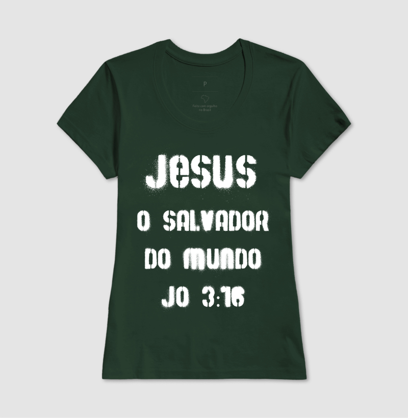 Camiseta Cristã O Salvador do Mundo - Imagem 13