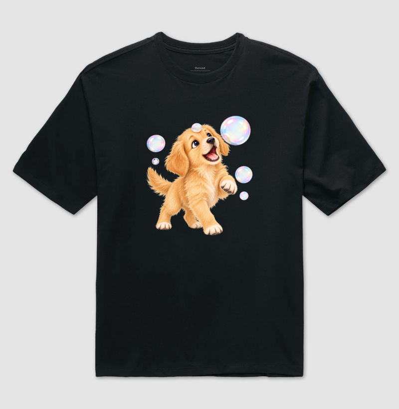 Cachorro Brincando Com Bolhas de Sabão - Imagem 2