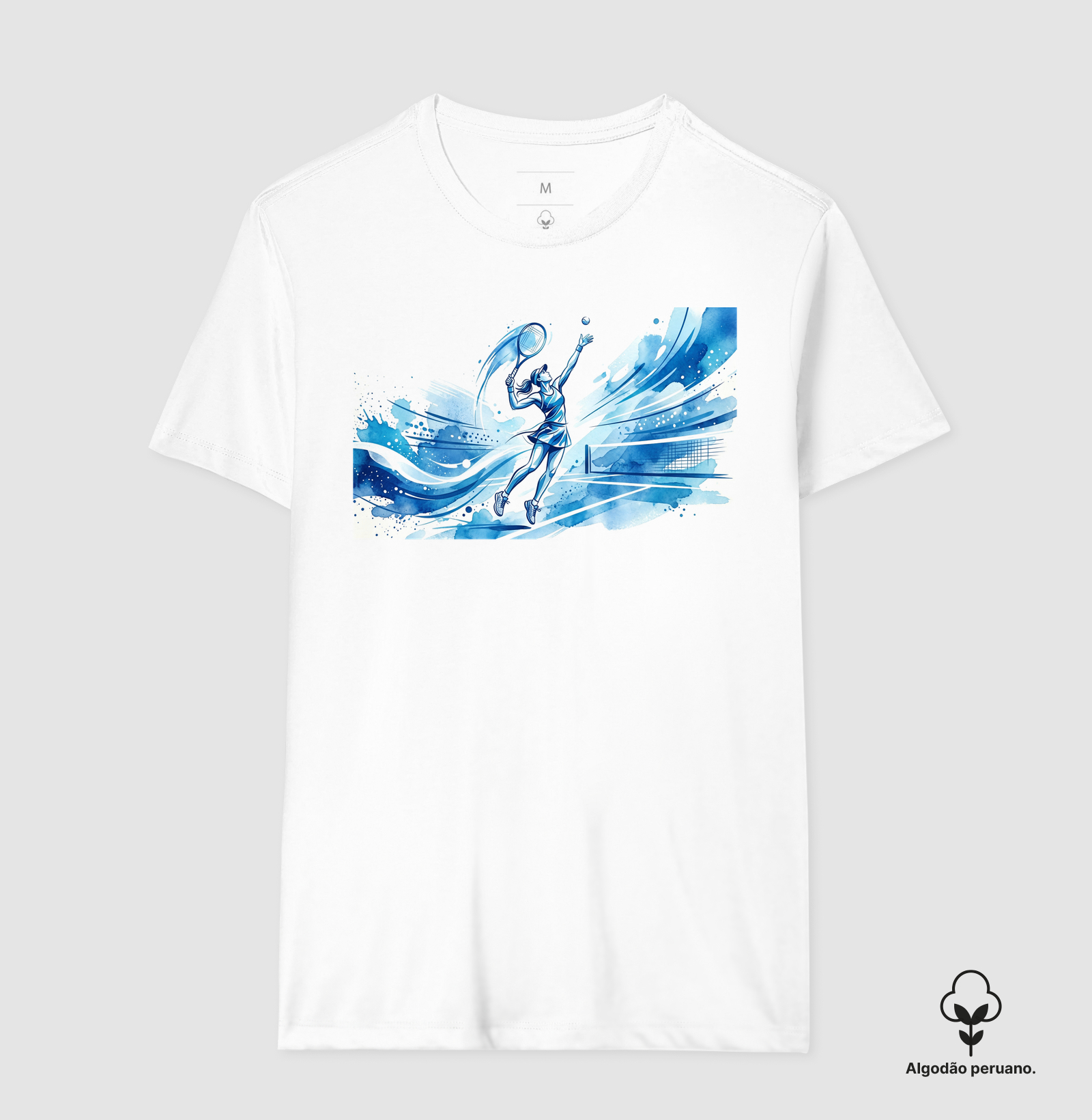 Aquarela Tenista - Imagem 2
