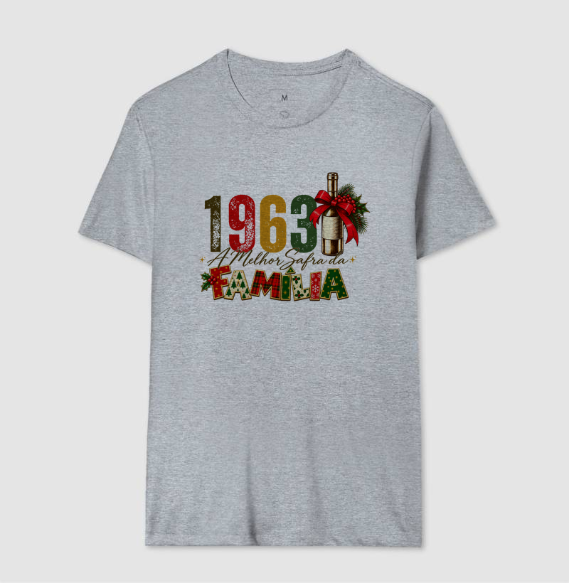 Camiseta Algodão Peruano A Melhor Safra da Família 1963 - Imagem 4