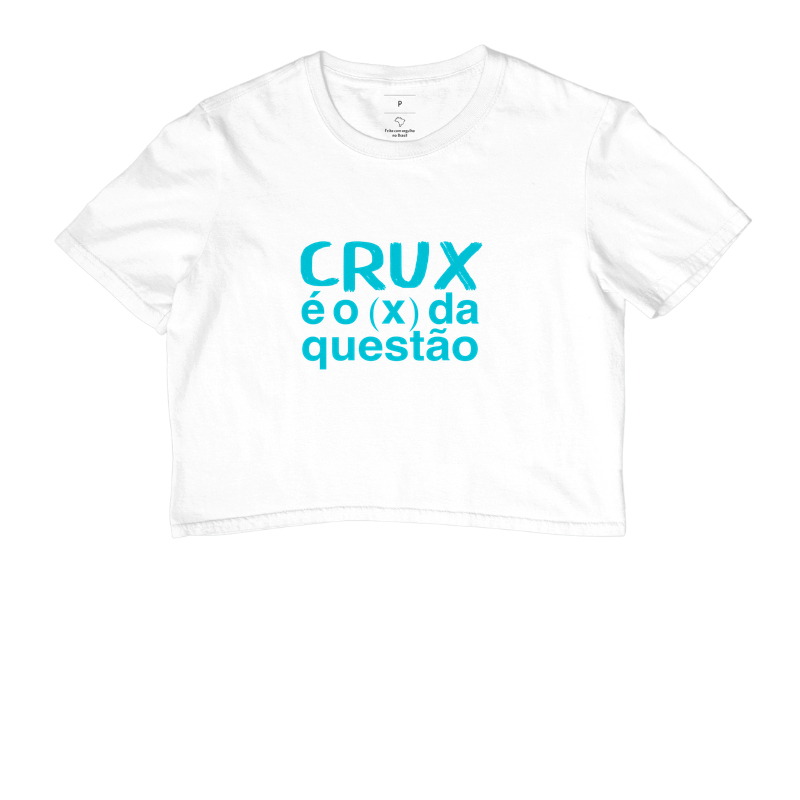 Camiseta Cropped Falésia & Magnésio | Crux da Questão - Imagem 4