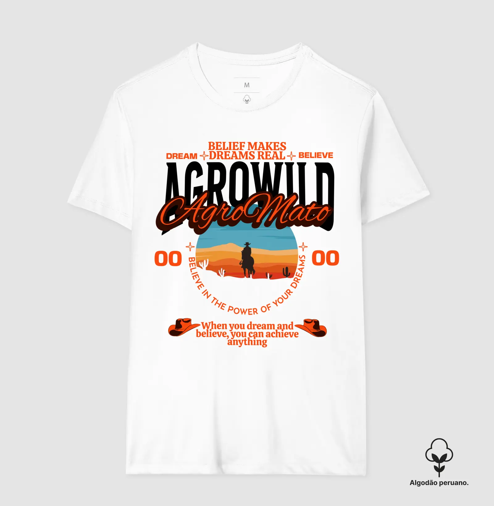 Camiseta Algodão Peruano Agro Wild - Imagem 2