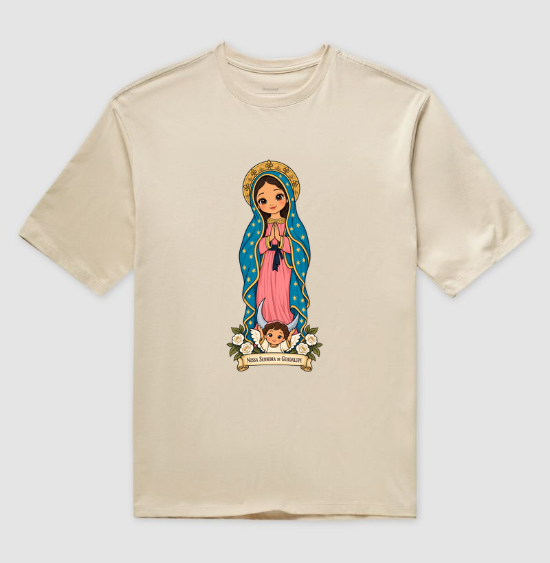 Nossa Senhora de Guadalupe estilo chibi - Imagem 3