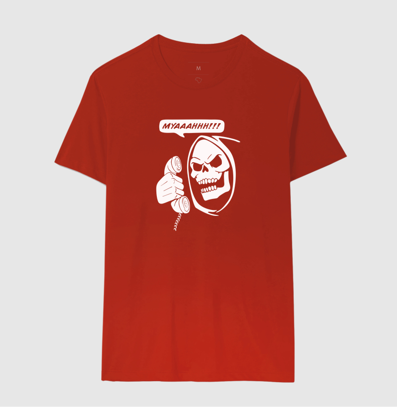 Camiseta Myah Phone Skeletor 2 - Imagem 6