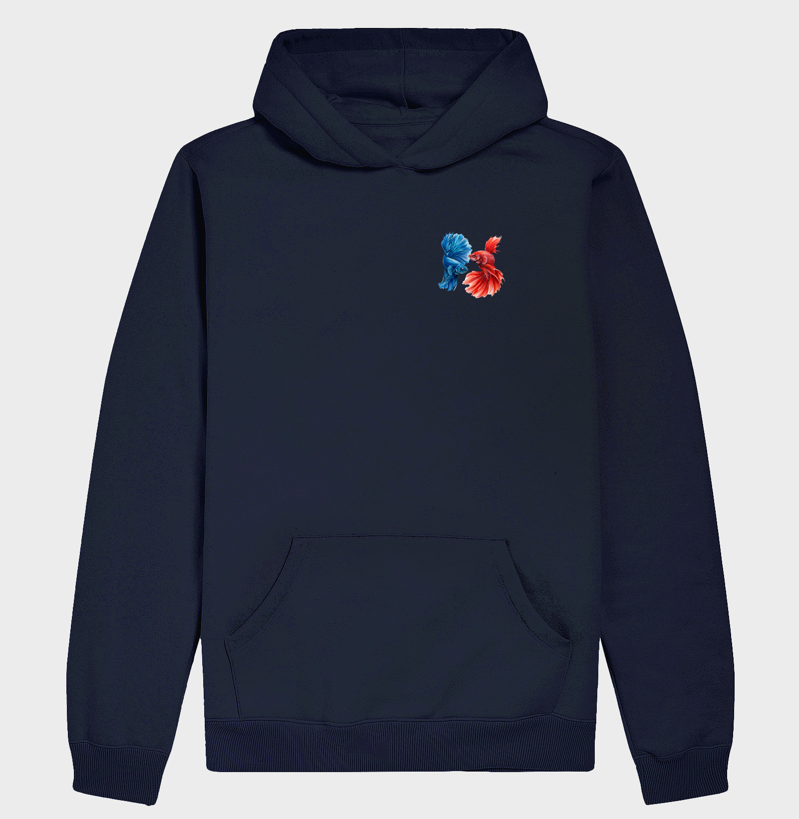Peixes - Mini - Bettas - Moletom Hoodie - Imagem 6