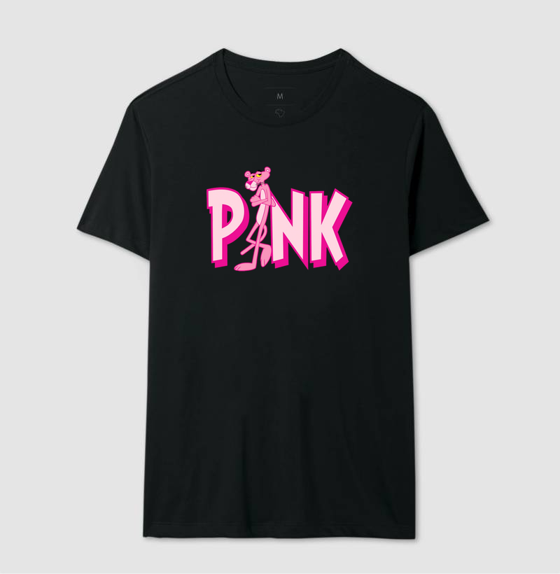 Camiseta Pantera Cor de Rosa - Imagem 2
