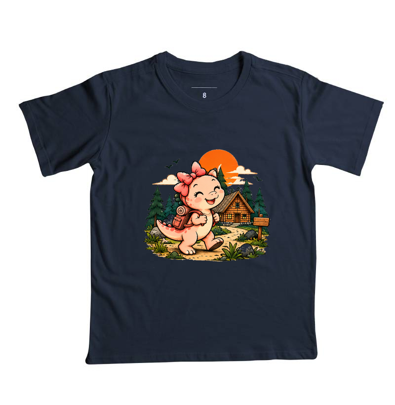 Camiseta Infantil  |  Viagem Imaginária 🎈✈️     - Imagem 8