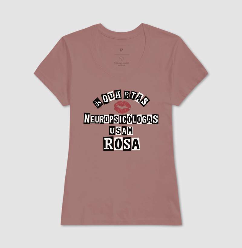 Camiseta | Neuropsicólogas usam rosa - Imagem 5