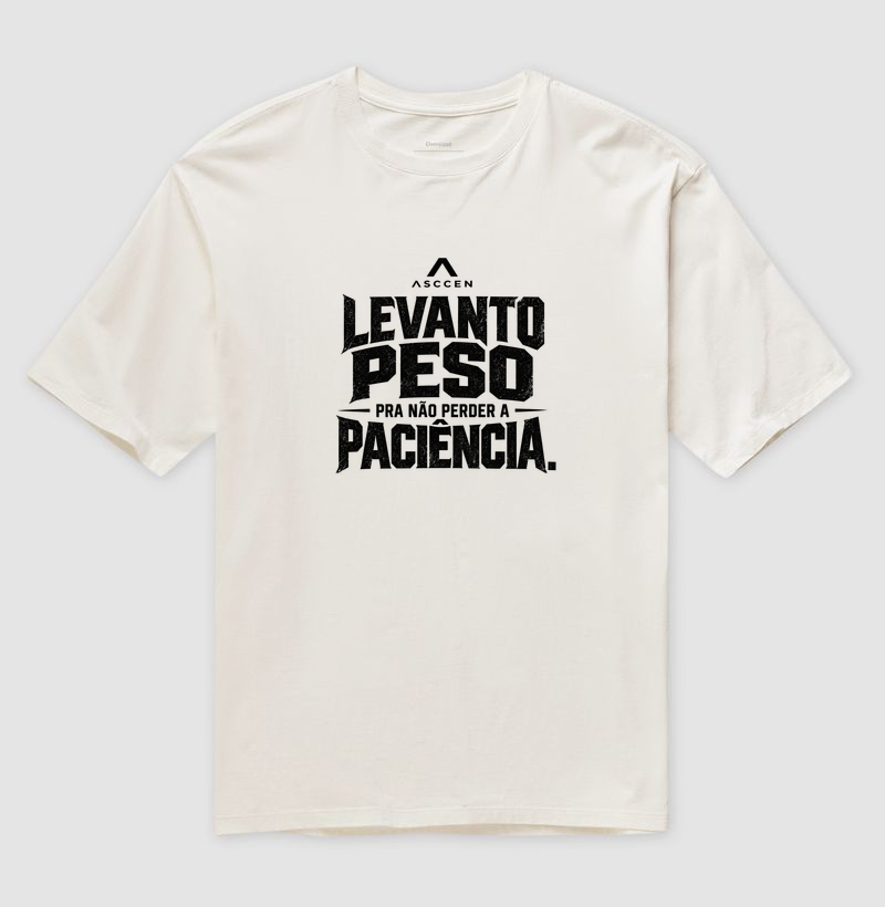 CAMISETA OVERSIZED LEVANTO PESO - Imagem 3
