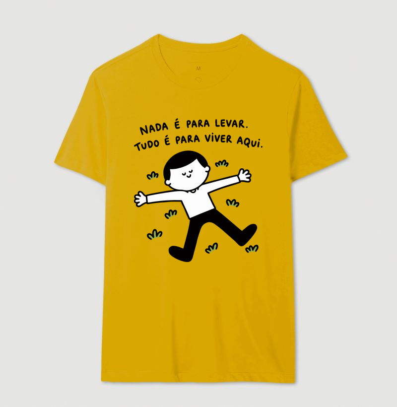 Camiseta Nada É Para Levar - Imagem 8