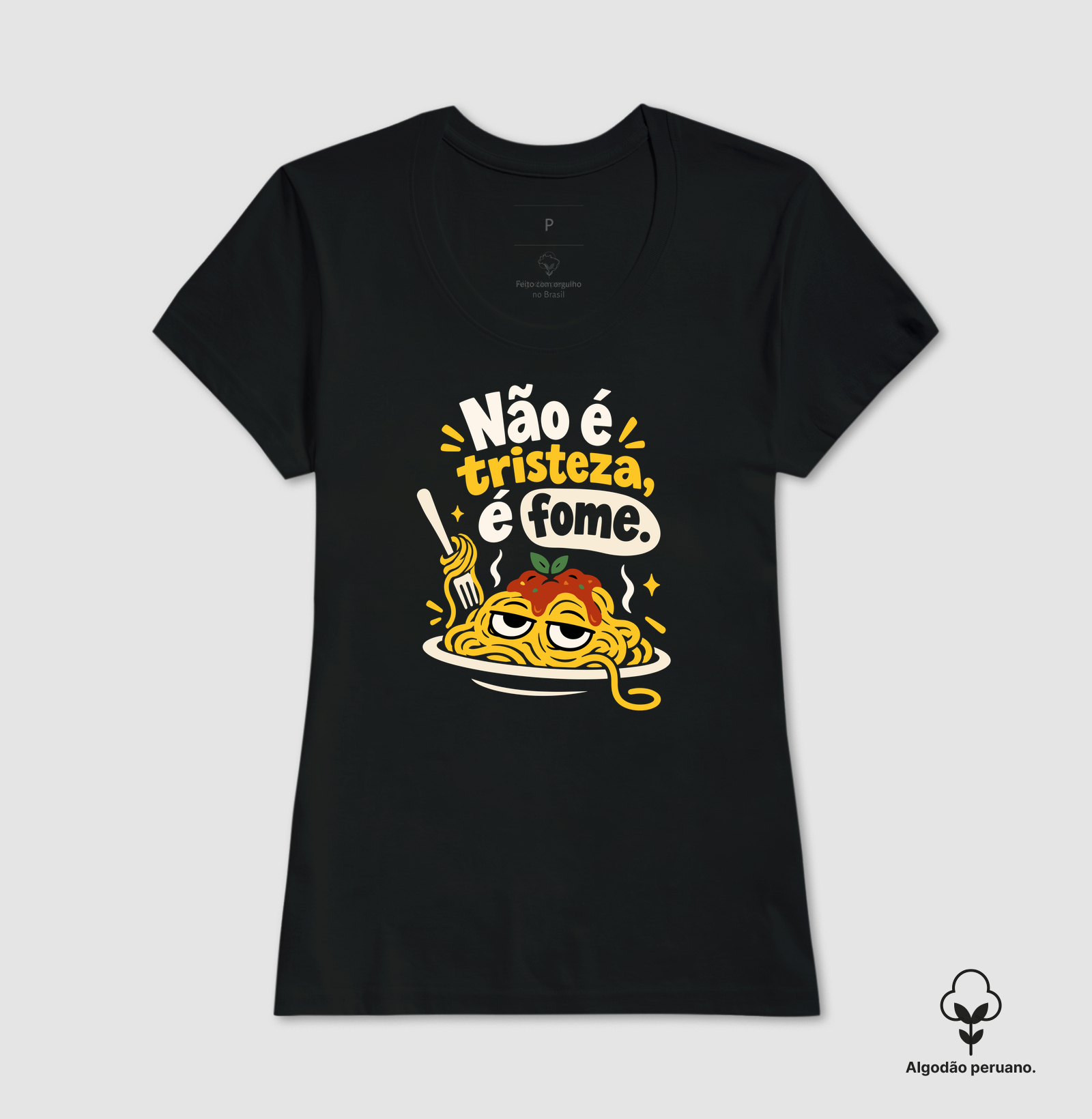 Não É Tristeza, É Fome – Macarrão - Imagem 4