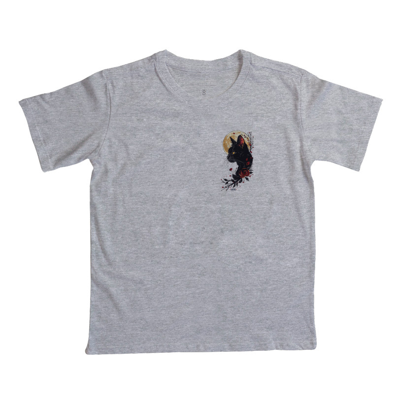 Infantil - Gato Flores Lua Cheia - Imagem 2