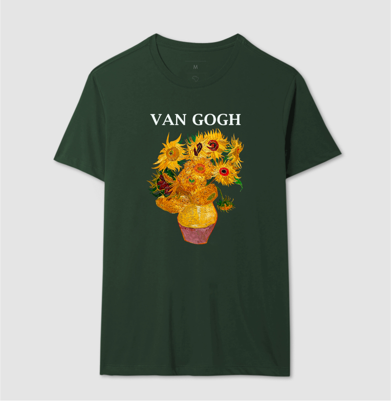 Camiseta Girassóis Van Gogh - Imagem 6