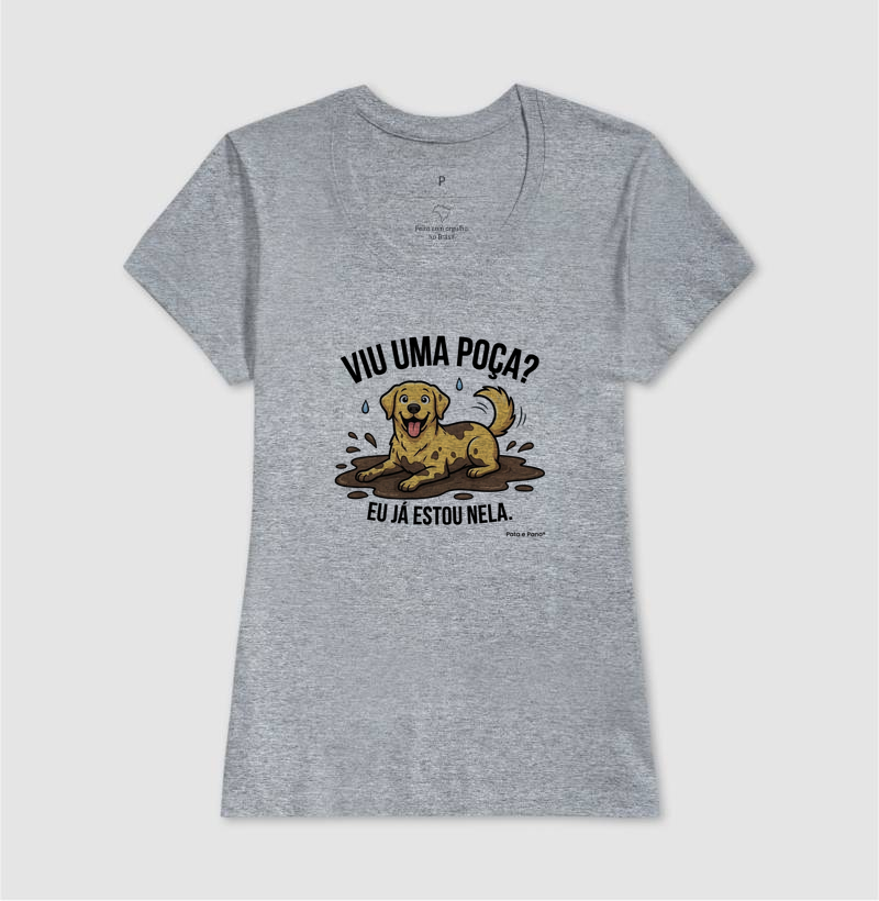CAMISETA LABRADOR POÇA - Imagem 9