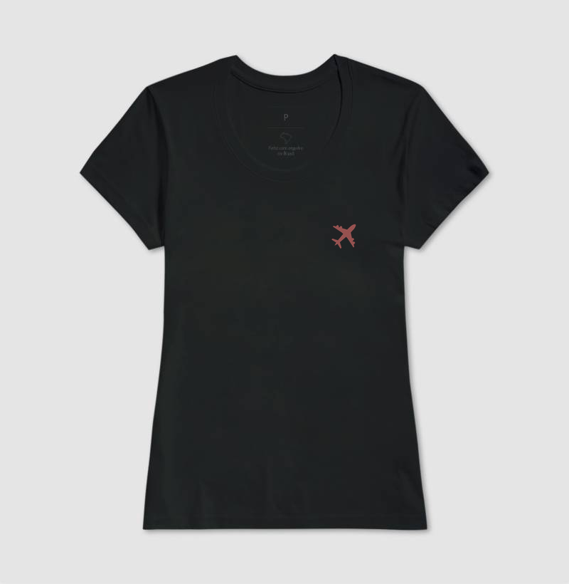 Viajante Minimalista - avião rosa - Imagem 3