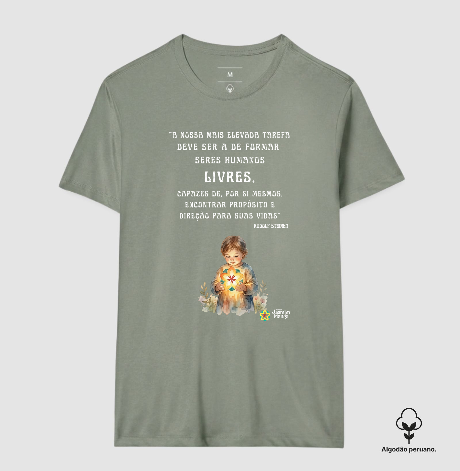 Camiseta Jasmim Manga v2 - Imagem 9