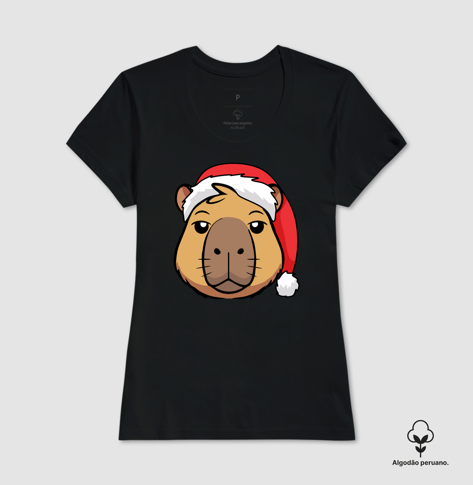 Camiseta Capivara Noel - Imagem 3