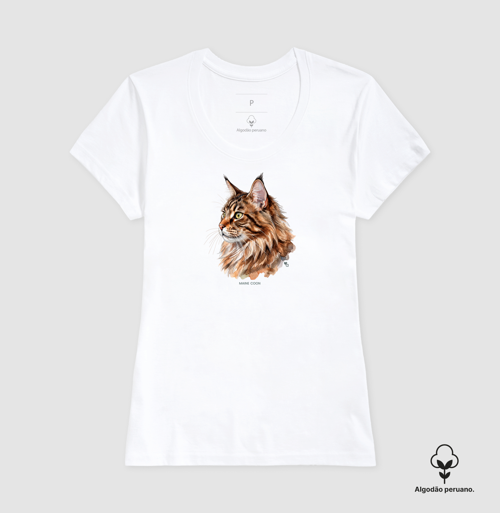 Gatos - Maine Coon - Algodão Peruano - Imagem 6
