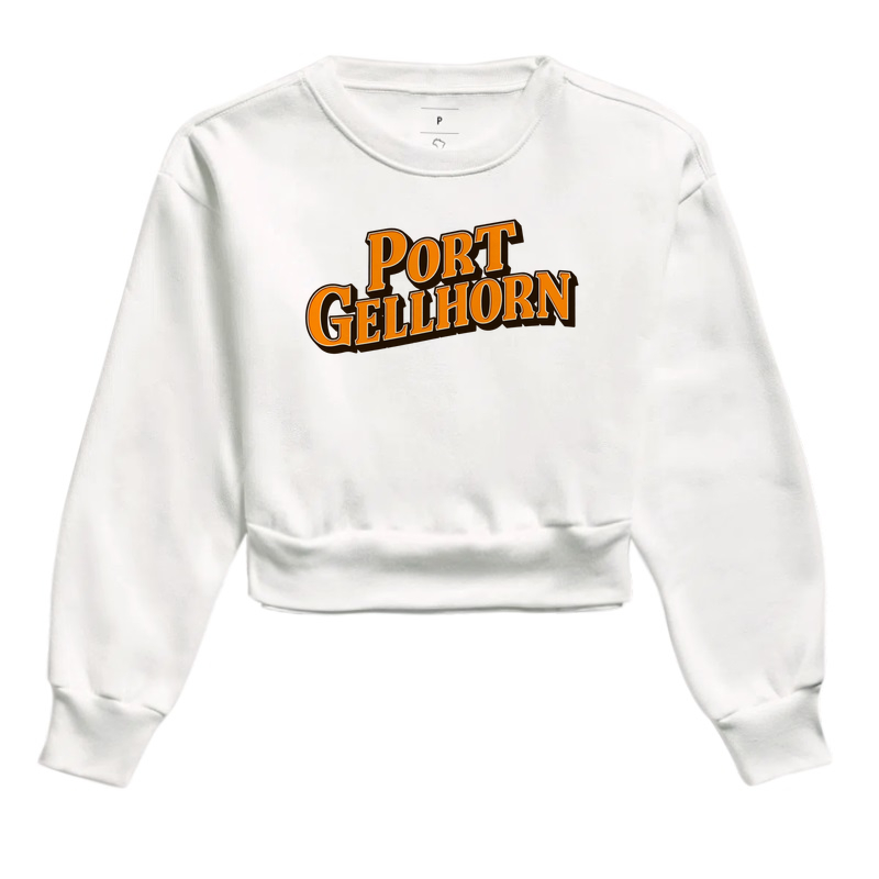 Cropped Moletom Port Gellhorn - Logo - Imagem 3