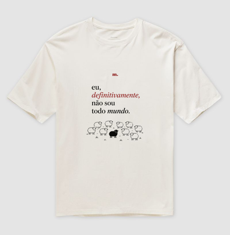 Eu, definitivamente, não sou todo mundo. A ovelha. - Imagem 5