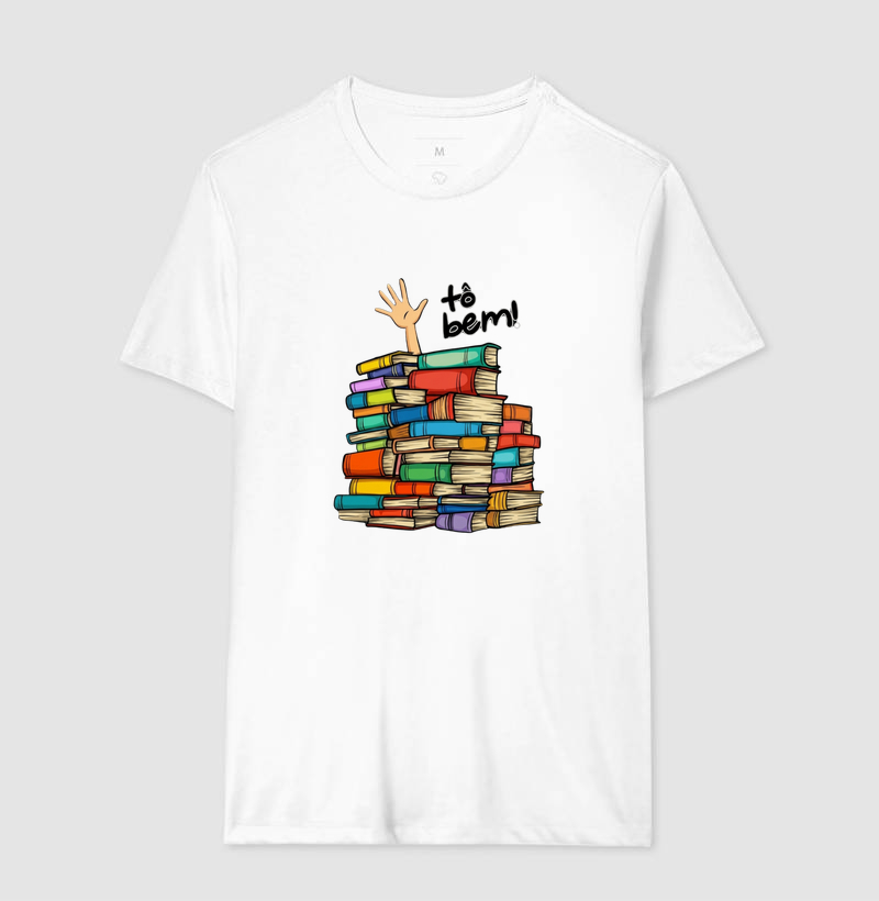 Camiseta Unissex Algodão Tô Bem - Imagem 4