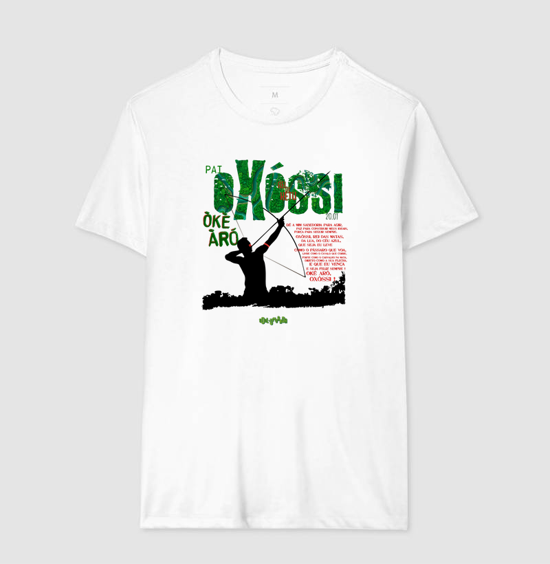 camiseta OXÓSSI oração masculina - Imagem 5