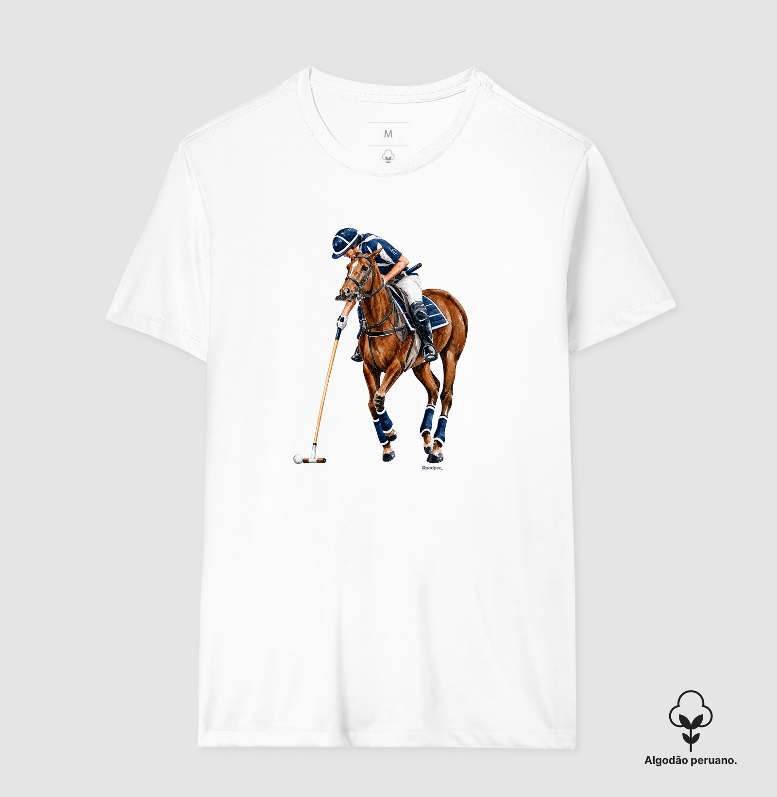 Polo - Blue&White (Castanho) - Imagem 6