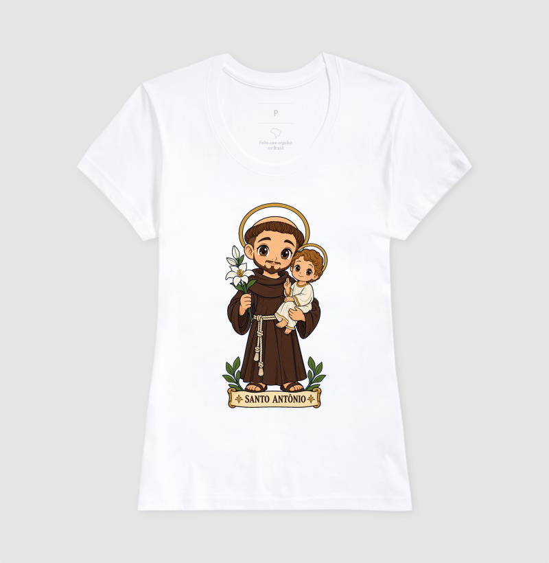 Santo Antonio estilo chibi - Imagem 5
