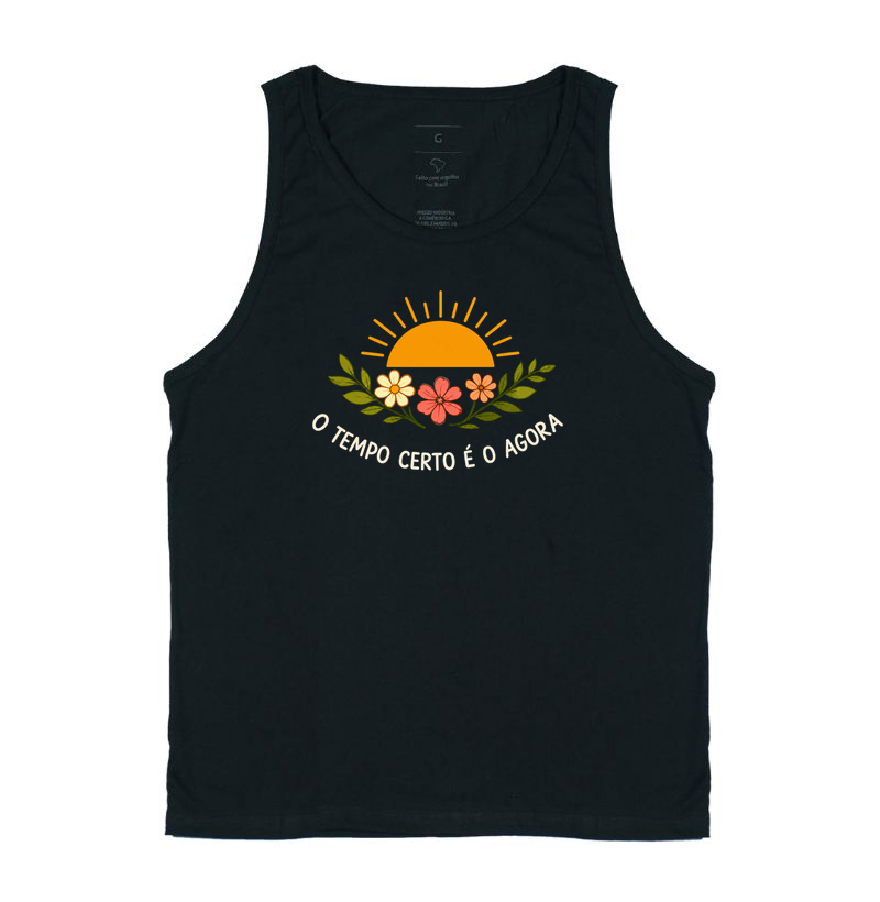 Camiseta O Tempo certo é o agora - Alma Vestida - Imagem 3