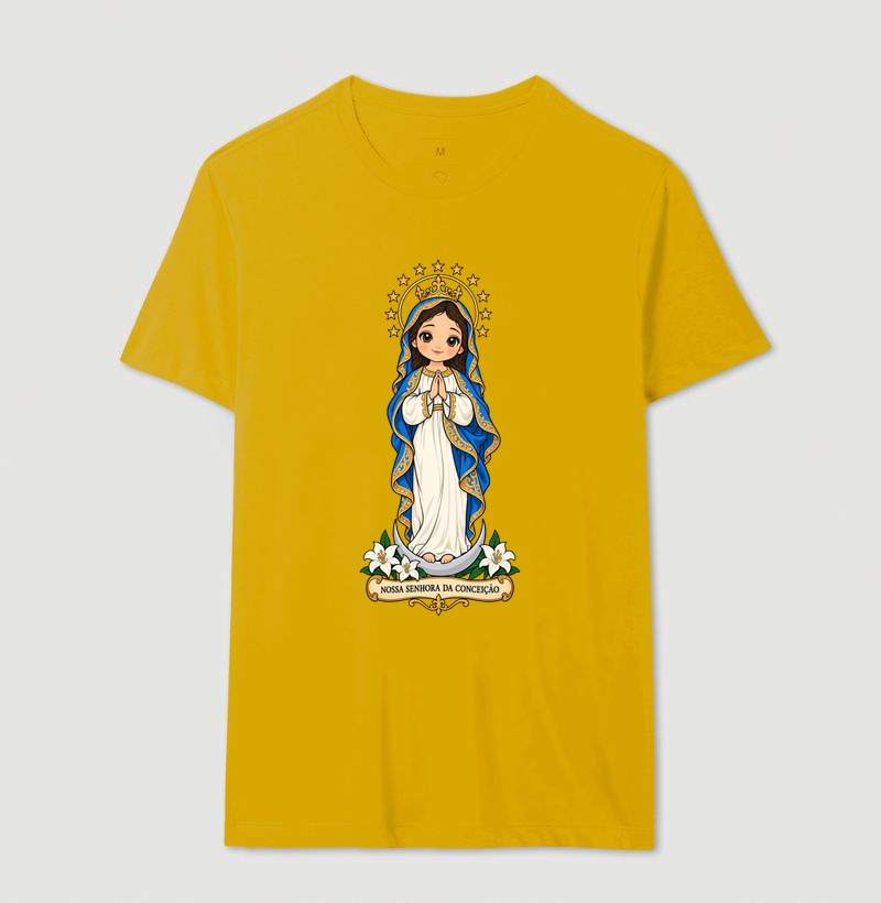 Nossa Senhora da Conceição estilo chibi - Imagem 12
