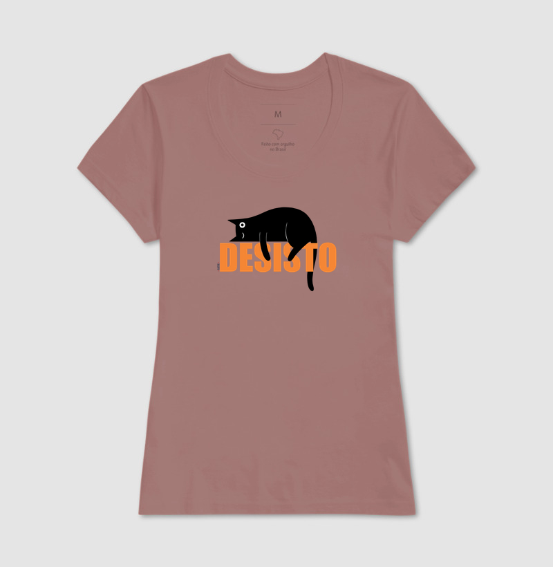 Camiseta Gato Desistindo - Imagem 10