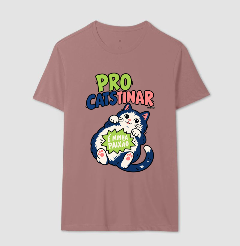 Camiseta Procatstinar É Minha Paixão - Imagem 16